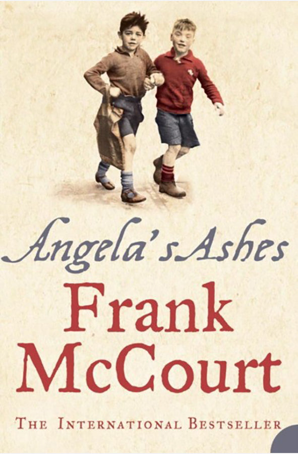Book cover of Angelas Ashes by Frank Mccourt at Wild and the Sage, Galle, Sri Lanka
