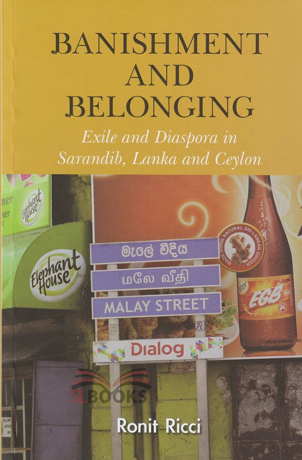 Book cover of Banishment and Belonging by Ronit Ricci at Wild and the Sage, Galle, Sri Lanka