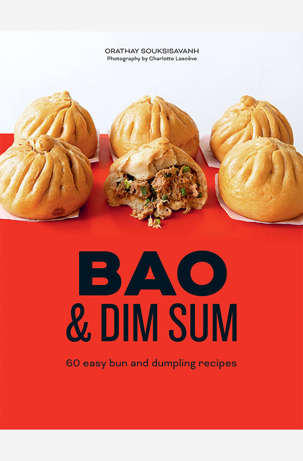Book cover of Bao and Dim Sum by Orathay Souksisavanh at Wild and the Sage, Galle, Sri Lanka