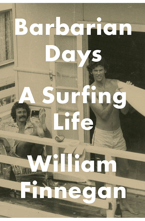 Book cover of Barbarian Days by William Finnegan at Wild and the Sage, Galle, Sri Lanka