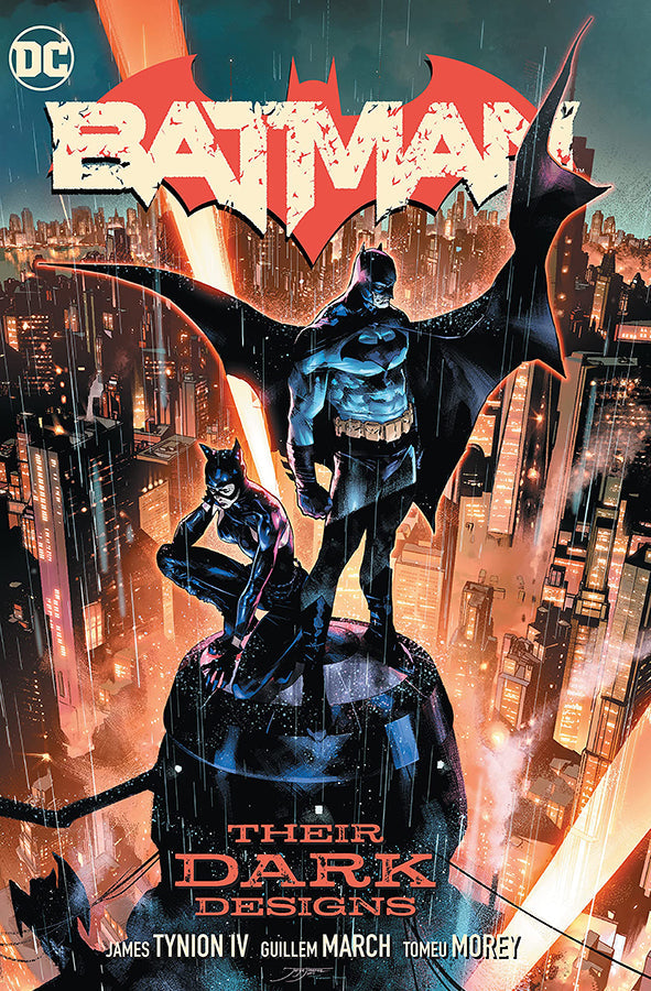 Book cover of Batman Vol 1 Their Dark Designs by Iv James Tynion at Wild and the Sage, Galle, Sri Lanka