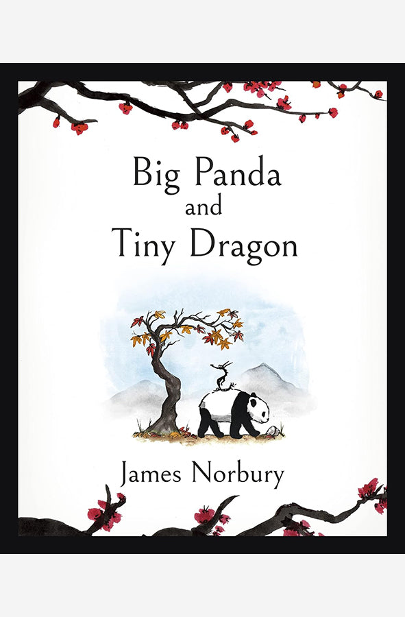 Book cover of Big Panda and Tiny Dragon by James Norbury at Wild and the Sage, Galle, Sri Lanka