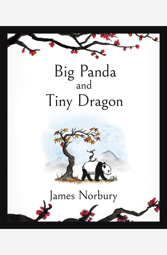 Book cover of Big Panda and Tiny Dragon by James Norbury at Wild and the Sage, Galle, Sri Lanka