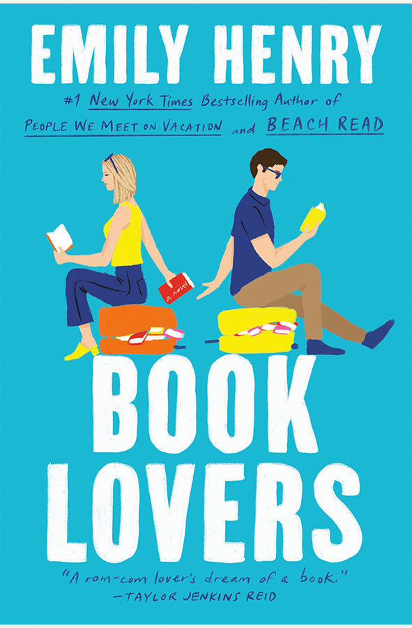 Book cover of Book Lovers by Emily Henry at Wild and the Sage, Galle, Sri Lanka
