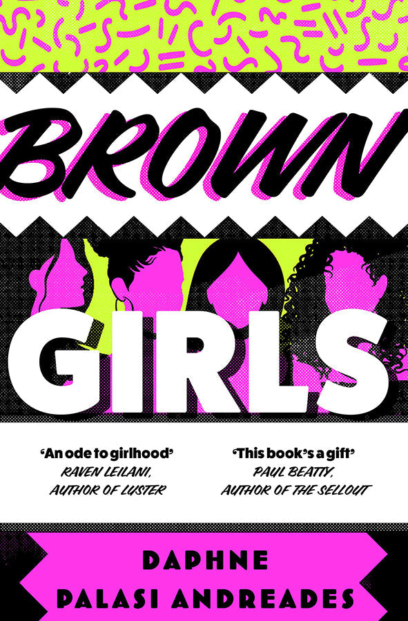Book cover of Brown Girls by Daphne Palasi Andreades at Wild and the Sage, Galle, Sri Lanka
