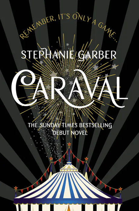 Book cover of Caraval by Stephanie Garber at Wild and the Sage, Galle, Sri Lanka