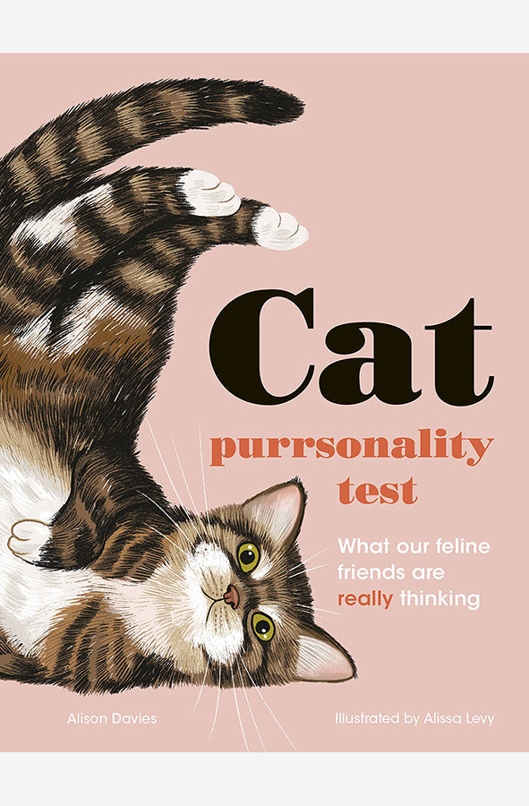 Book cover of Cat Purrsonality Test by Alison Davies at Wild and the Sage, Galle, Sri Lanka