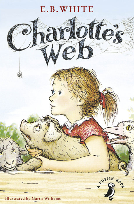Book cover of Charlotte's Web by E B White at Wild and the Sage, Galle, Sri Lanka