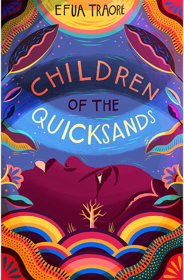 Book cover of Children of Quicksands by Efua Traore at Wild and the Sage, Galle, Sri Lanka