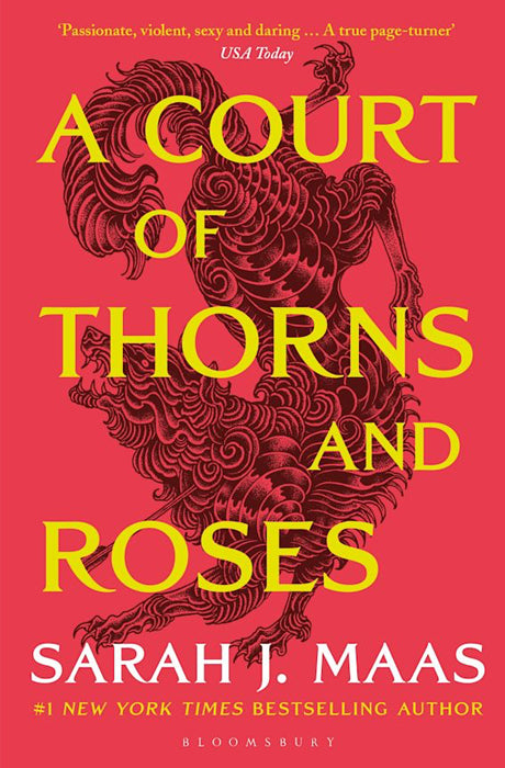 Book cover of Court of Thorns and Roses by Sarah Maas at Wild and the Sage, Galle, Sri Lanka