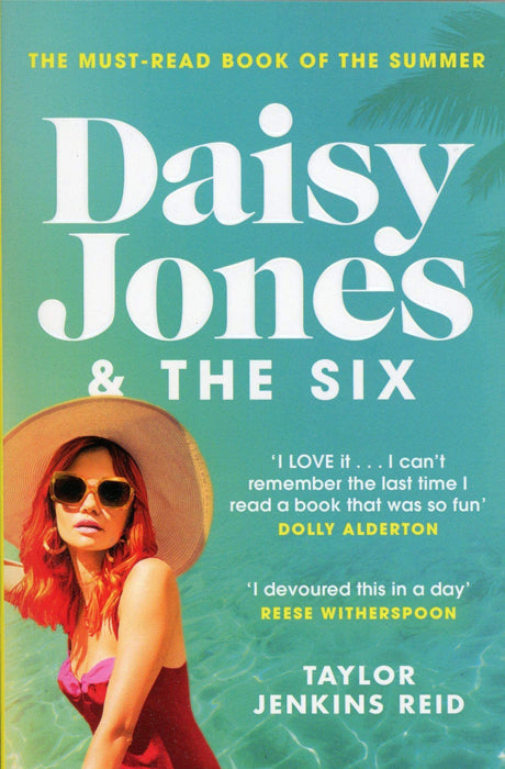 Book cover of Daisy Jones and the Six by Taylor Jenkins Reid at Wild and the Sage, Galle, Sri Lanka