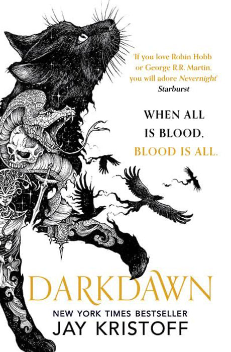 Book cover of Darkdawn by Kristoff Jay at Wild and the Sage, Galle, Sri Lanka