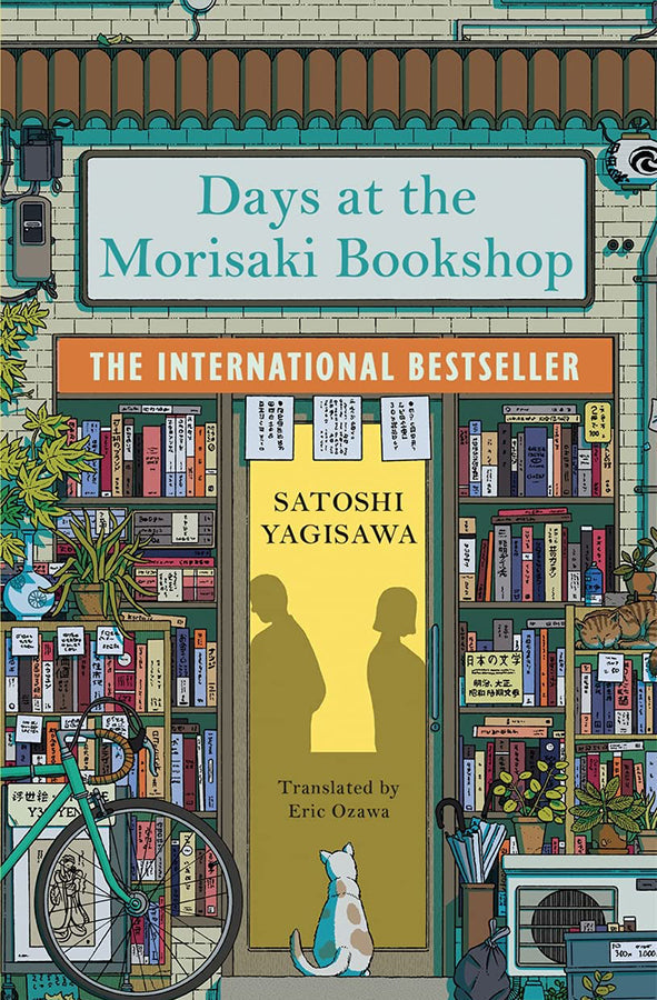 Book cover of Days at the Morisaki Bookshop by Satoshi Yagisawa at Wild and the Sage, Galle, Sri Lanka