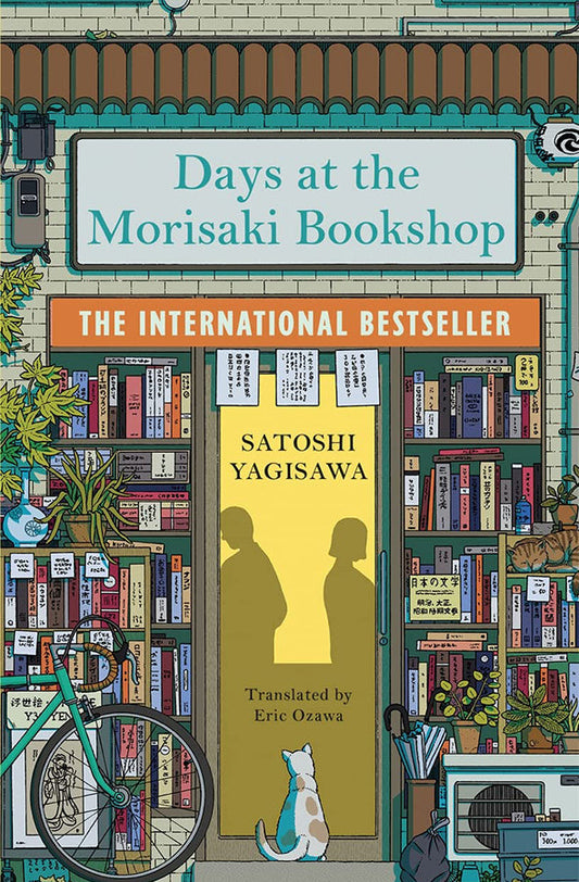 Book cover of Days at the Morisaki Bookshop by Satoshi Yagisawa at Wild and the Sage, Galle, Sri Lanka