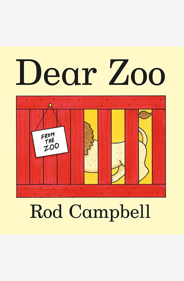 Book cover of Dear Zoo by Rod Campbell at Wild and the Sage, Galle, Sri Lanka