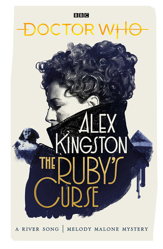 Book cover of Doctor Who - The Ruby's Curse by Alex Kingston at Wild and the Sage, Galle, Sri Lanka