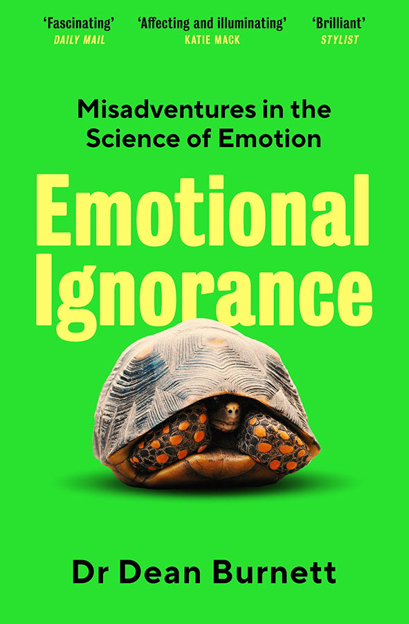 Book cover of Emotional Ignorance by Dean Burnett at Wild and the Sage, Galle, Sri Lanka