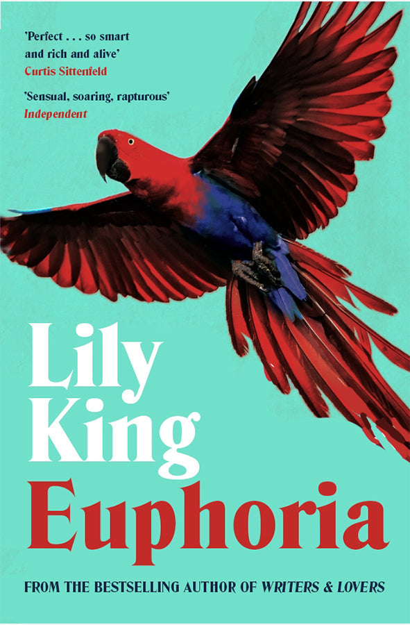 Book cover of Euphoria by Lily King at Wild and the Sage, Galle, Sri Lanka