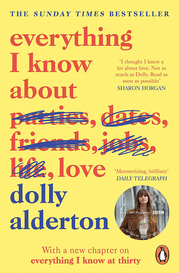 Book cover of Everything I Know About Love by Dolly Alderton at Wild and the Sage, Galle, Sri Lanka