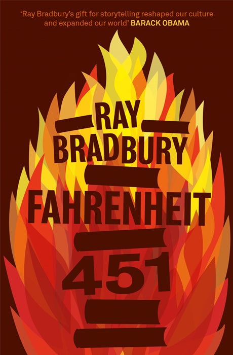 Book cover of Fahrenheit 451 by Ray Bradbury at Wild and the Sage, Galle, Sri Lanka