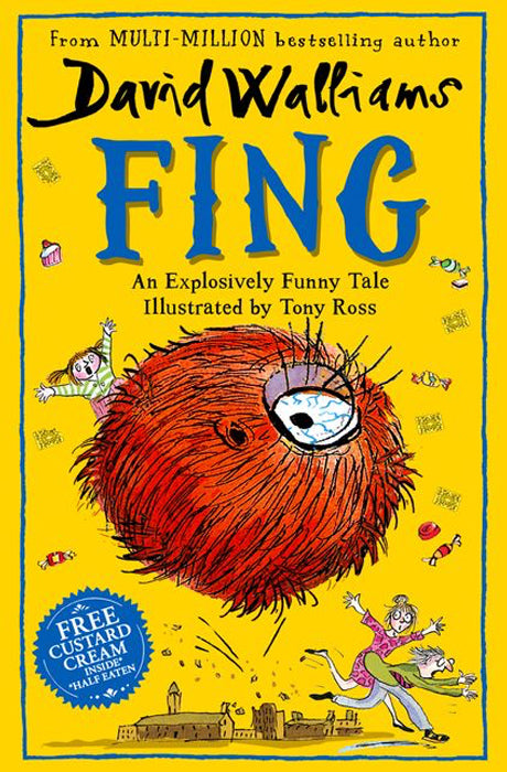Book cover of Fing by David Walliams at Wild and the Sage, Galle, Sri Lanka