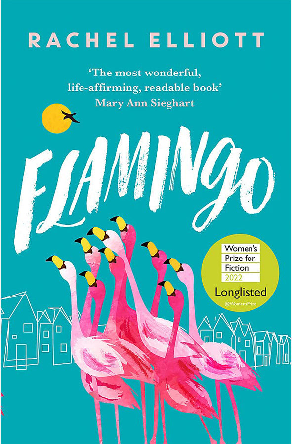 Book cover of Flamingo by Rachel Elliott at Wild and the Sage, Galle, Sri Lanka