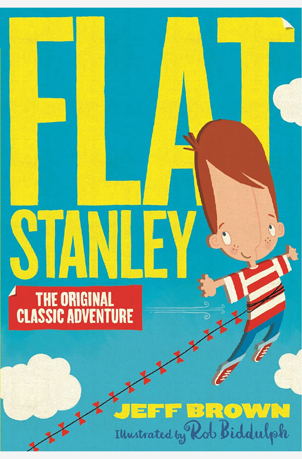 Book cover of Flat Stanley by Jeff Brown at Wild and the Sage, Galle, Sri Lanka