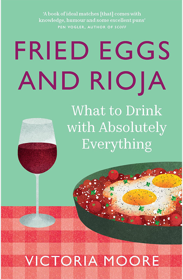 Book cover of Fried Eggs and Rioja by Victoria Moore at Wild and the Sage, Galle, Sri Lanka