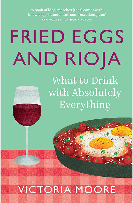 Book cover of Fried Eggs and Rioja by Victoria Moore at Wild and the Sage, Galle, Sri Lanka