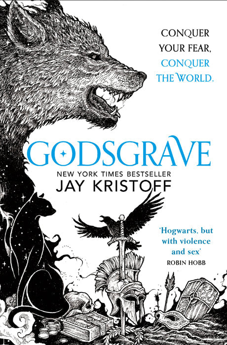 Book cover of Godsgrave by Jay Kristoff at Wild and the Sage, Galle, Sri Lanka