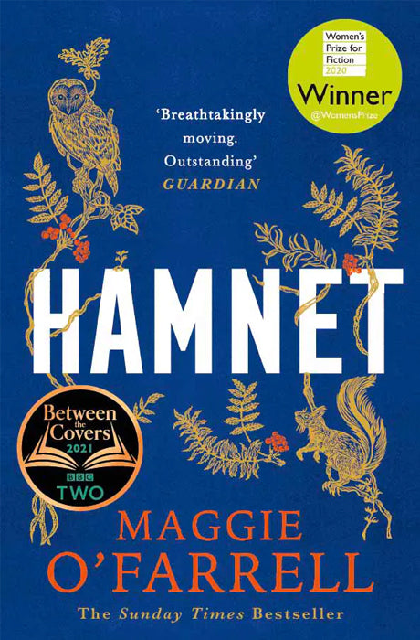 Book cover of Hamnet by Maggie O'Farrell at Wild and the Sage, Galle, Sri Lanka