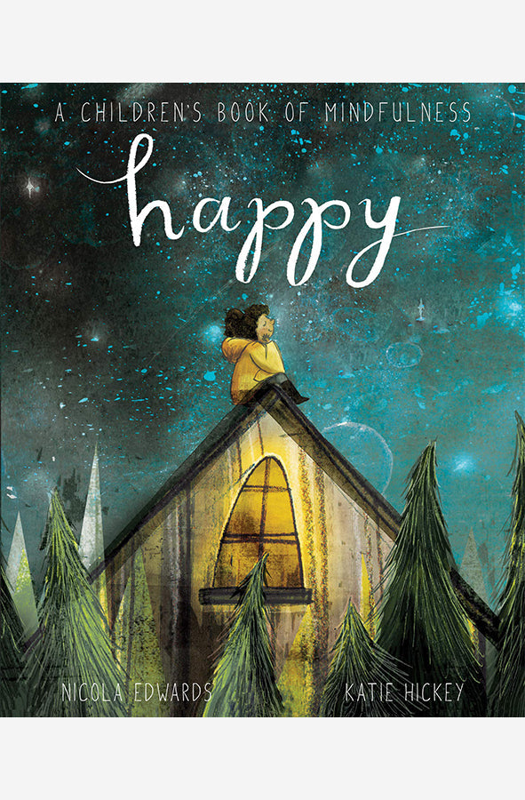 Book cover of Happy by Nicole Edwards, Katie Hickey at Wild and the Sage, Galle, Sri Lanka