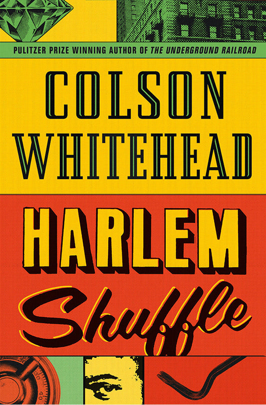 Book cover of Harlem Shuffle by Colson Whitehead at Wild and the Sage, Galle, Sri Lanka