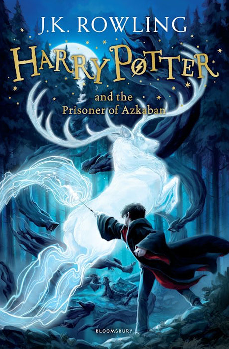 Book cover of Harry Potter and the Prisoner of Azkaban by J K Rowling at Wild and the Sage, Galle, Sri Lanka