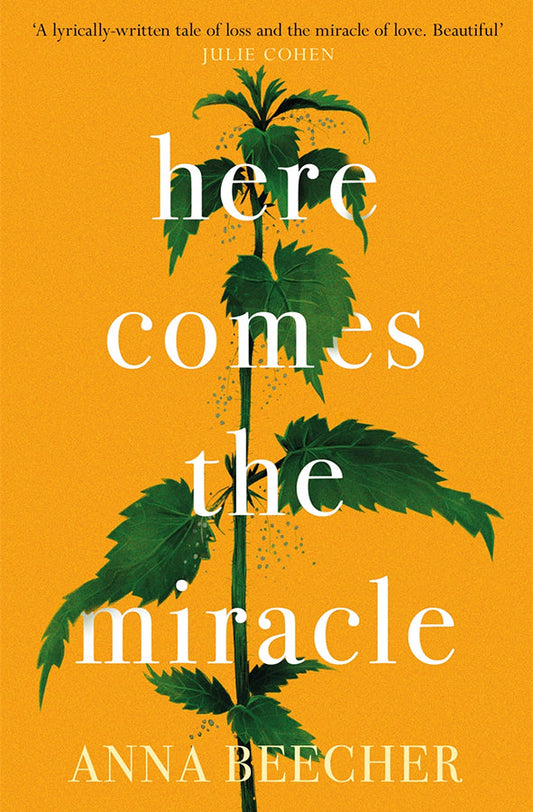 Book cover of Here Comes the Miracle by Anna Beecher at Wild and the Sage, Galle, Sri Lanka