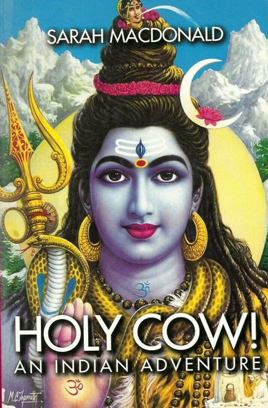 Book cover of Holy Cow! by Sarah MacDonald at Wild and the Sage, Galle, Sri Lanka