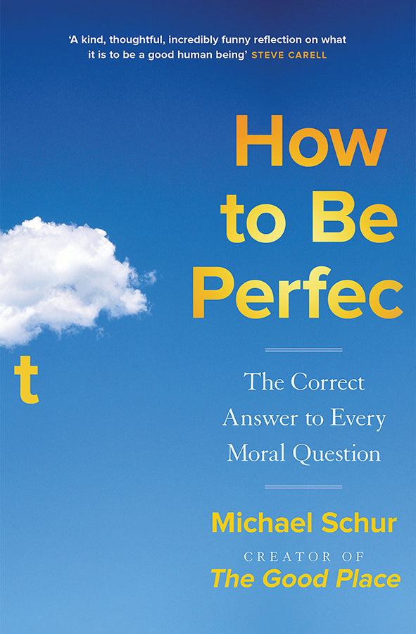 Book cover of How to be Perfect by Mike Schur at Wild and the Sage, Galle, Sri Lanka