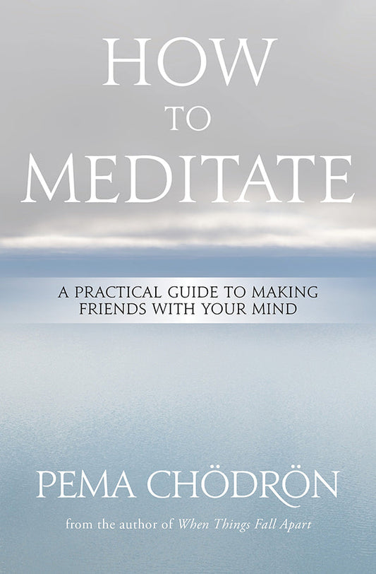 Book cover of How to Meditate by Pema Choedroen at Wild and the Sage, Galle, Sri Lanka
