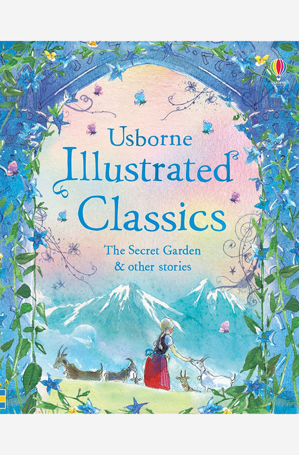 Book cover of Illustrated Classics : The Secret Garden and Other Stories by Various at Wild and the Sage, Galle, Sri Lanka