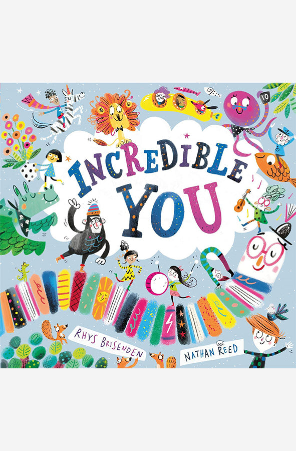 Book cover of Incredible You by Rhys Brisenden at Wild and the Sage, Galle, Sri Lanka