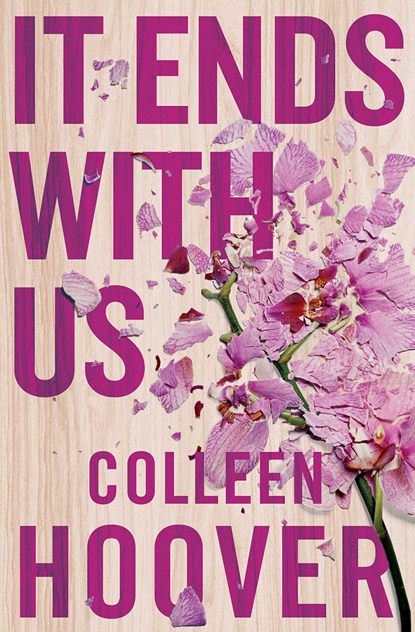 Book cover of It Ends with Us by Colleen Hoover at Wild and the Sage, Galle, Sri Lanka