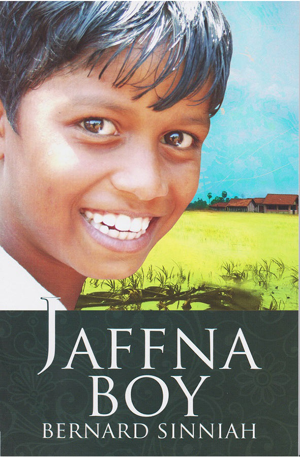 Book cover of Jaffna Boy by Bernard Sinniah at Wild and the Sage, Galle, Sri Lanka