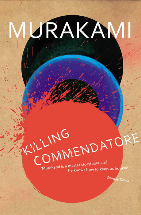 Book cover of Killing Commendatore by Haruki Murakami at Wild and the Sage, Galle, Sri Lanka