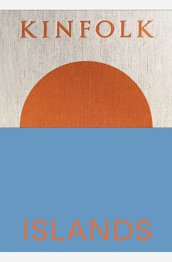 Book cover of Kinfolk Islands by Lucy Cousins at Wild and the Sage, Galle, Sri Lanka