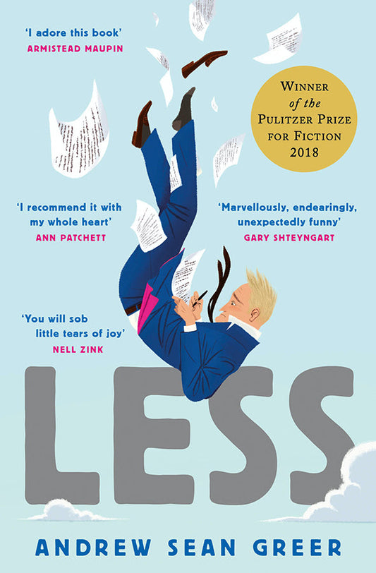 Book cover of Less by Andrew Sean Greer at Wild and the Sage, Galle, Sri Lanka
