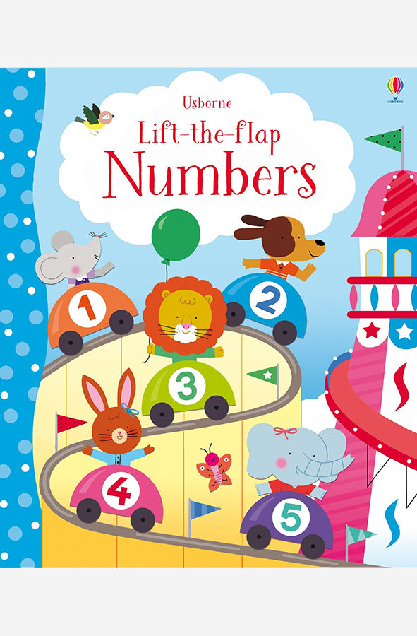 Book cover of Lift The Flap: Numbers by Felicity Brooks at Wild and the Sage, Galle, Sri Lanka
