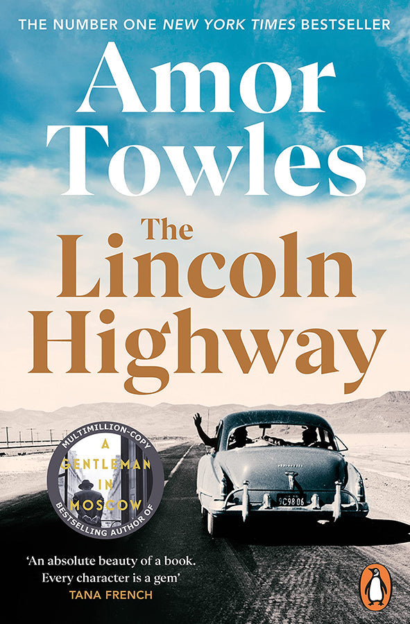 Book cover of Lincoln Highway by Amor Towles at Wild and the Sage, Galle, Sri Lanka