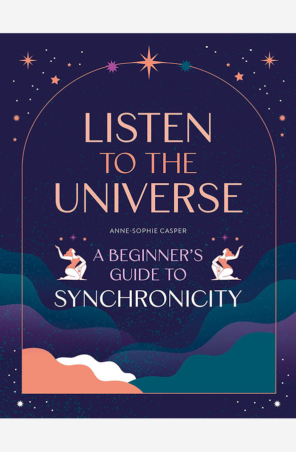 Book cover of Listen to the Universe by Anne-Sophie Casper at Wild and the Sage, Galle, Sri Lanka