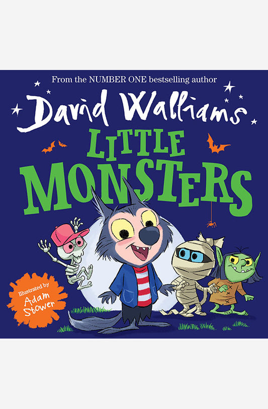 Book cover of Little Monsters by David Walliams at Wild and the Sage, Galle, Sri Lanka