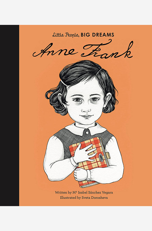 Book cover of Little People, Big Dreams: Anne Frank by Maria Isabel Sanchez Vegara at Wild and the Sage, Galle, Sri Lanka